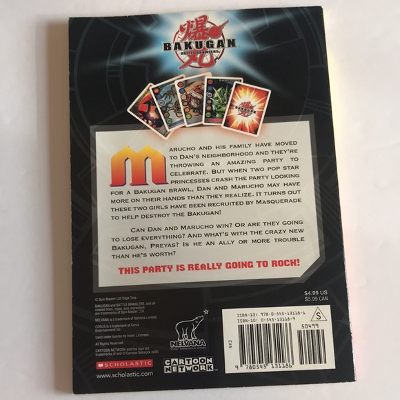 6 Bakugan Battle Brawler Scholastic Chapter Books Beginner Reader - Picture 13 of 14